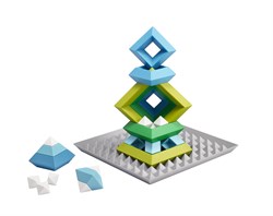 Пазл геометрический 3D. Набор игрушек. 39013