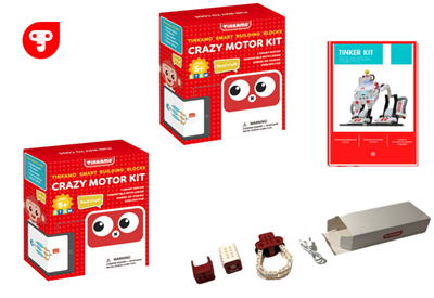 Образовательный набор Tinkamo Crazy Motor Kit (Расширенная версия) - фото 1379164