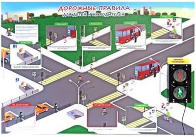 Электрифицированный стенд с виртуальным учителем "Правила дорожного движения для детей и их родителей" 566747