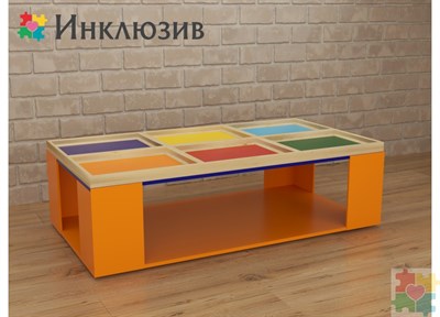 Дидактический стол 6 цветов - фото 2431066