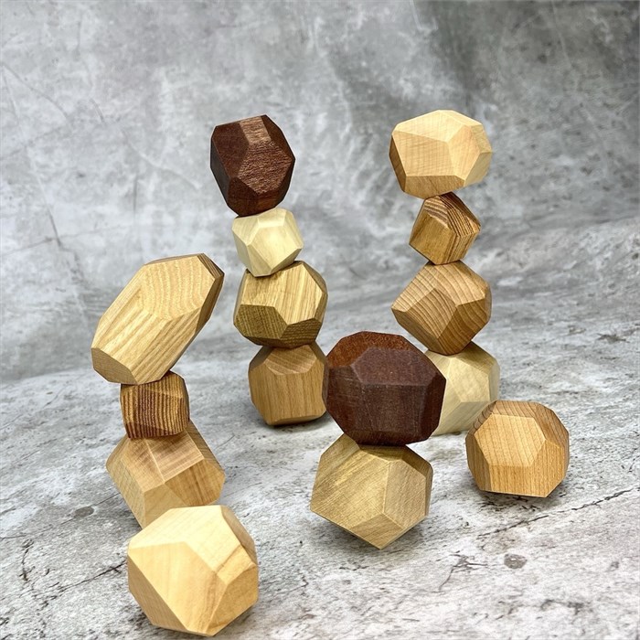 Настольная игра из дерева Туми Иши 15 камней XS 1899469 - фото 7619062