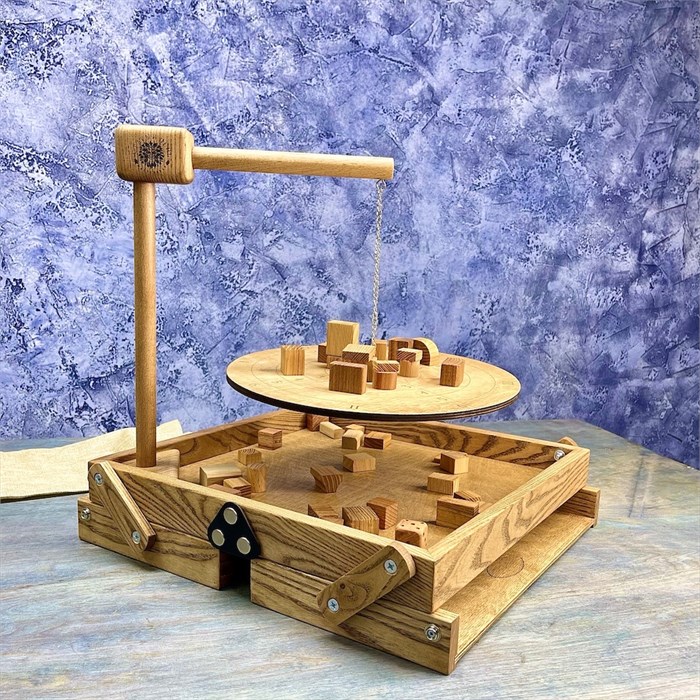 Настольная игра из дерева Балансир S 1899488 - фото 7619208
