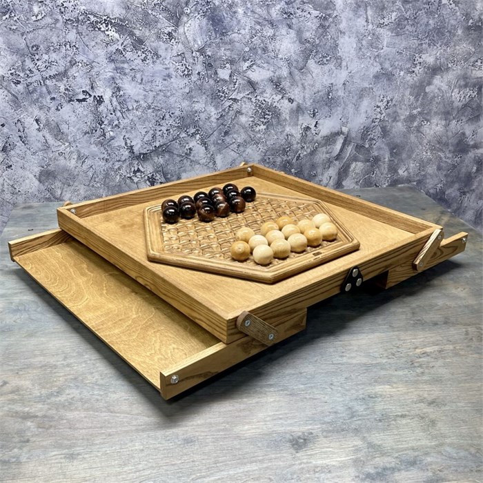 Настольная игра из дерева Абалон M 1899493 - фото 7619250