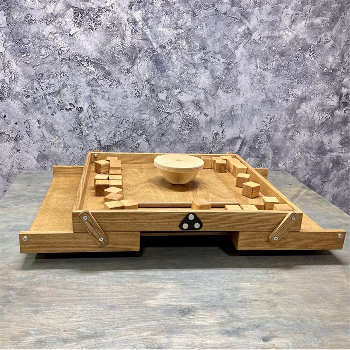 Настольная игра из дерева Балансирующая Полусфера M 1899496 - фото 7619275