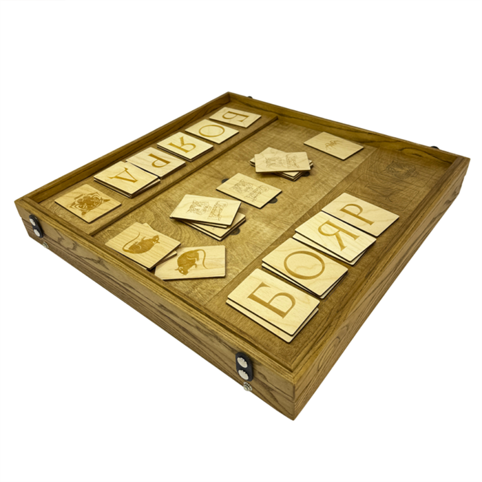 Настольная игра из дерева Карты Форт Боярд M 1900047 - фото 7622571
