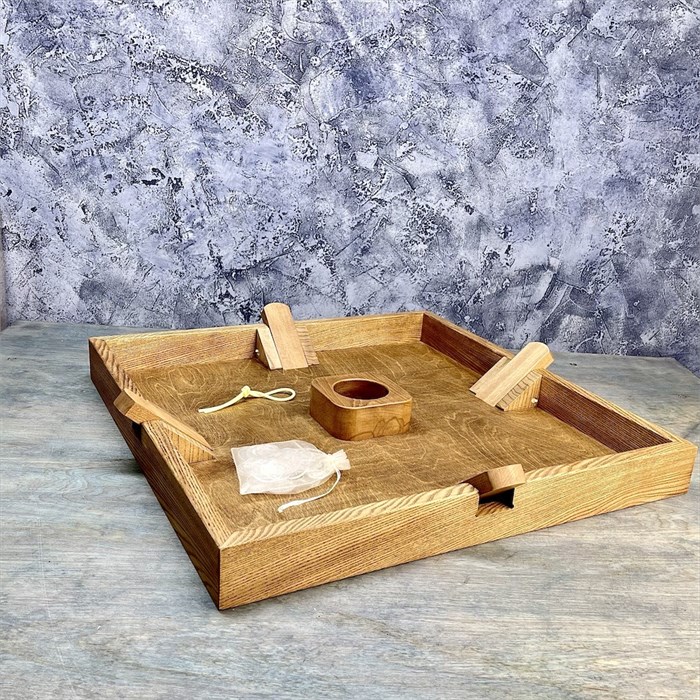Настольная игра из дерева Катапульта M 1900048 - фото 7622582