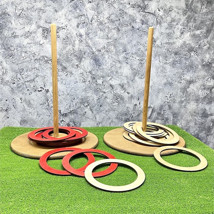 Настольная игра из дерева Кольцебросы М 1900052 - фото 7622607