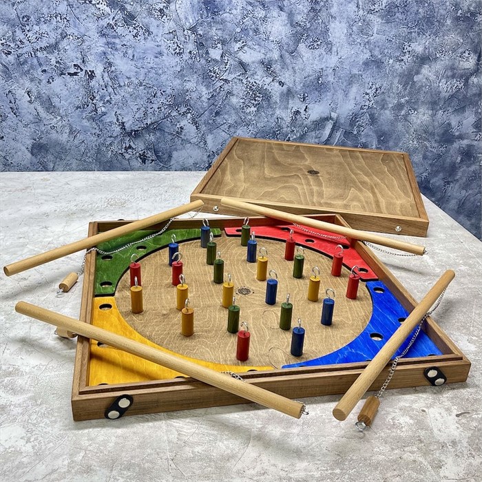Настольная игра из дерева Рыбалка M 1900064 - фото 7622704