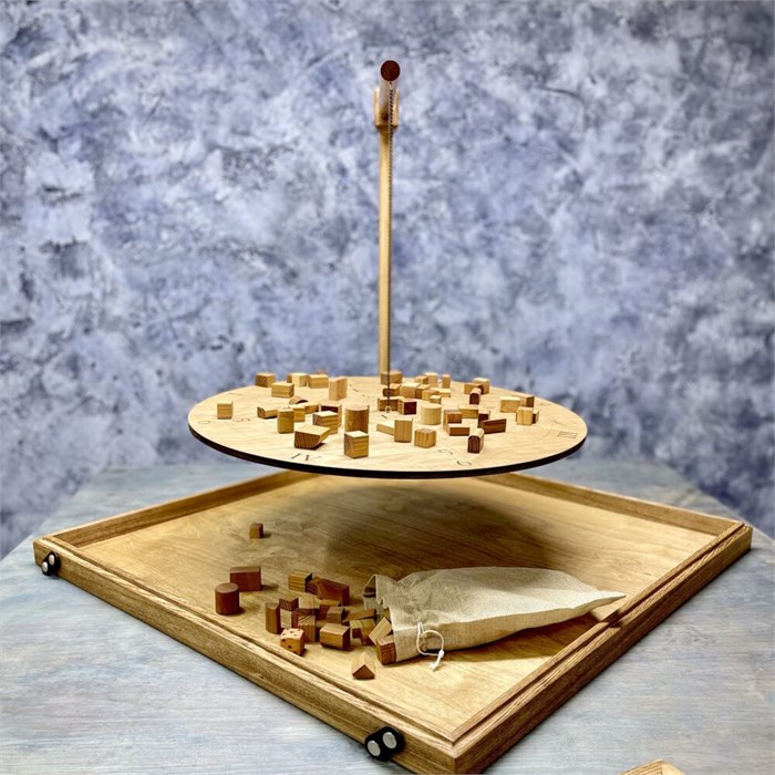 Настольная игра из дерева Балансир L 1900083 - фото 7622846