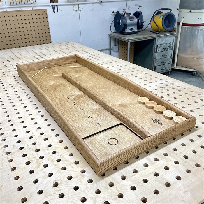 Настольная игра из дерева Рикошетный бильярд (Петанк) L 1900095 - фото 7622935