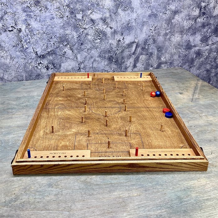 Настольная игра из дерева Футбол L 1900101 - фото 7622982