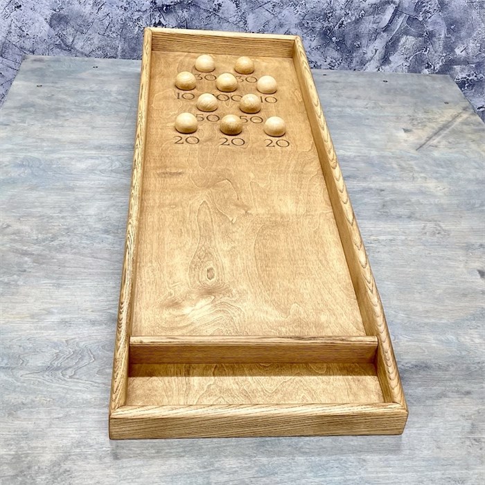 Настольная игра из дерева Японский бильярд L 1900104 - фото 7623005
