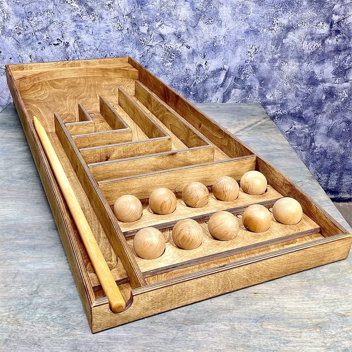 Настольная игра из дерева Аэробилла XL фанера 1902241 - фото 7636893