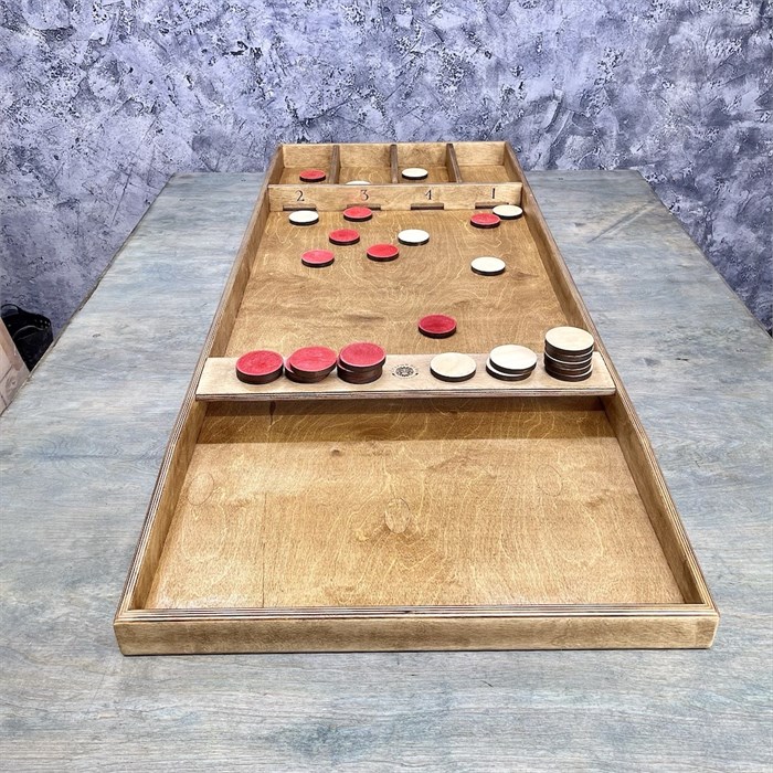 Настольная игра из дерева Жульбак XL фанера 1902243 - фото 7636908