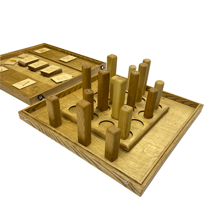Настольная игра из дерева Кварто и Карты Форт Боярд M 2 в 1 1902256 - фото 7637005
