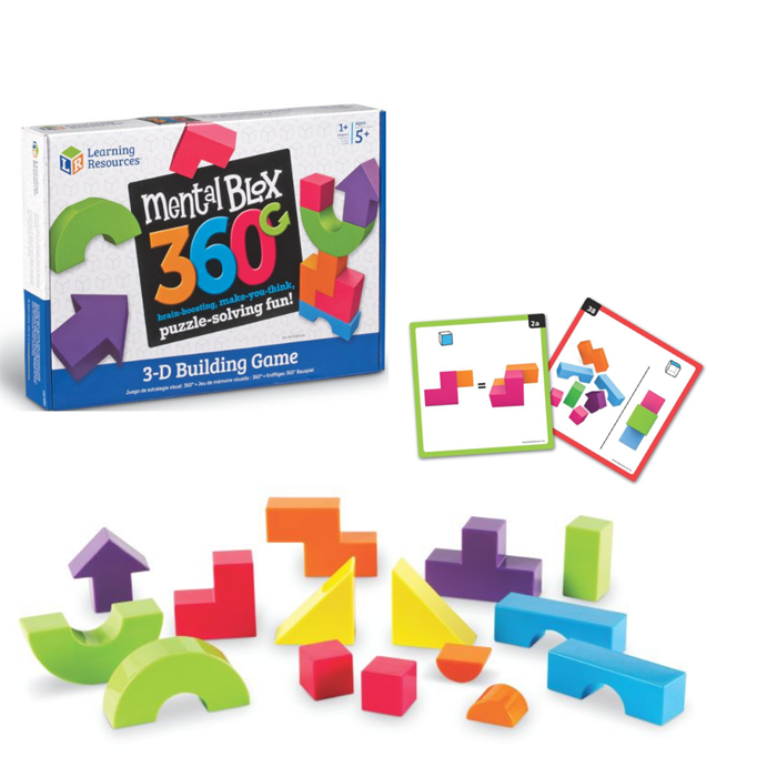 Развивающая игра "Ментал блокс 360" (55 элементов) LER9284 - фото 7901023