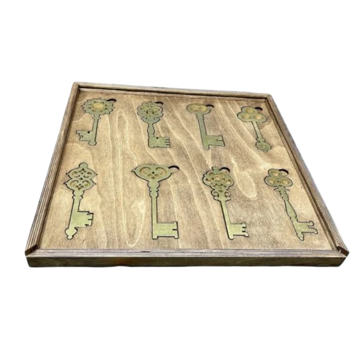 Настольная игра из дерева Ключница Форт Боярд Лайт 1898725