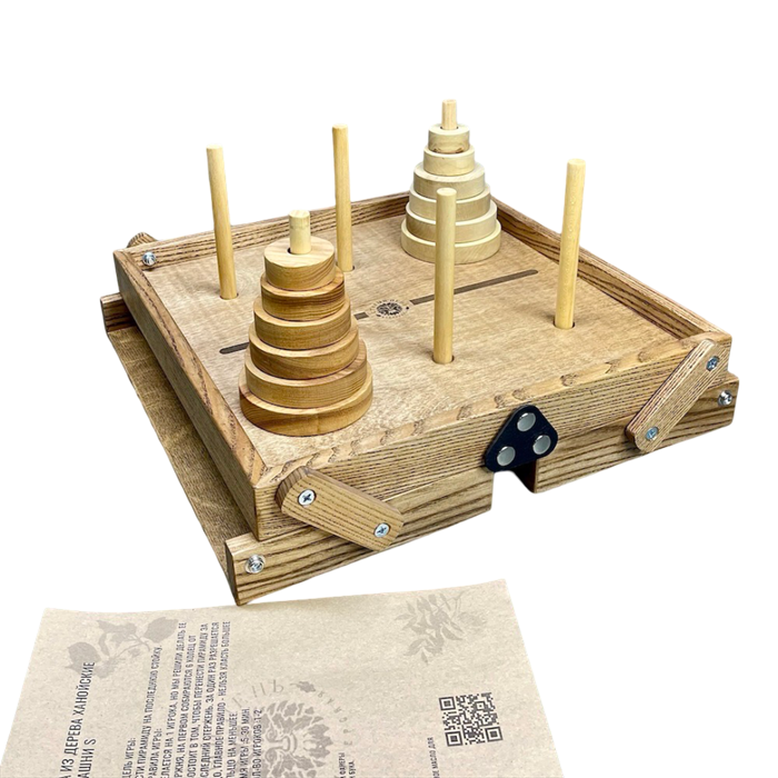 Настольная игра из дерева Башни Ханой S 1899478