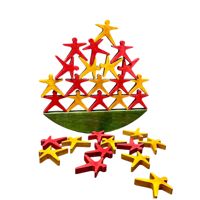 Настольная игра из дерева Акробаты в коробке № 2 S 1899481