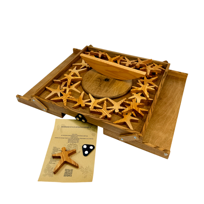 Настольная игра из дерева Акробаты в коробке М 1899494