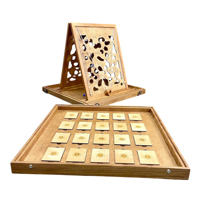 Настольная игра из дерева Мемори и Рошфор 2 в 1 1902266