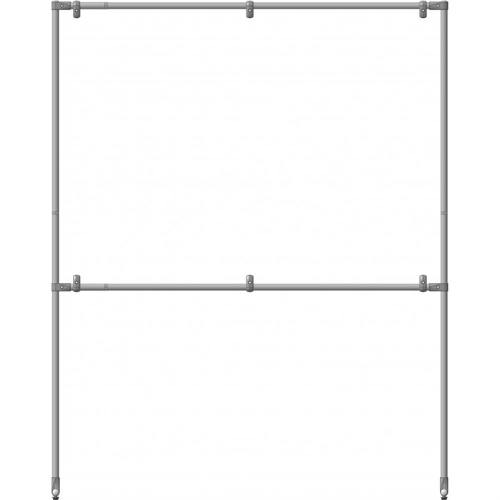 Кронштейн напольный мобильный (стойка на ножках для полей Ларчик: "Коврограф", "Теремки Воскобовича",  "Планета умножения", "Малый Фиолетовый лес") ДМ-104