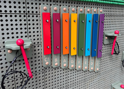 Настенный набор "Радужный ксилофон" ME33437