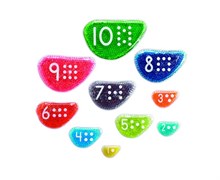 Сенсорные подушечки "Цифры" (10 шт.) 62401
