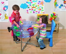 Центр воды и песка игровой. Прозрачный, d=75 см., высота 58 см.(круглый) 66050