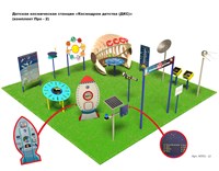 Детская космическая станция «Космодром детства (ДКС)» (комплект Про - 2)