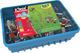 Конструктор Образовательный K'NEX Education. Юный инженер: колеса. Набор для конструирования KX78498
