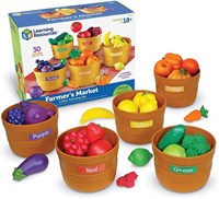 Развивающая игрушка «Овощи и фрукты. Большая сортировка» (30 элементов)