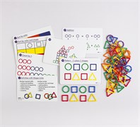 Звенья фигурные. Набор учебно-игровой с карточками заданий. 14124C