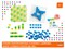 Кубики полупрозрачные и кубики с цифрами. Набор «Учимся считать до 100» 19610