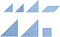 Танграм тактильный (7 дет. Эко-пластик) Набор с карточками 23500