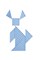Танграм тактильный (7 дет. Эко-пластик) Набор с карточками 23500