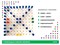 Мозаика Peg Board. Набор (1000 деталей, 5 цветов, 5 досок) 39470