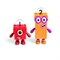 Игровые фигурки Numberblocks «Единичка и Двойка на велосипеде» HM95354-UK