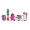 Игровые фигурки Numberblocks от 6 до 10 HM95357-UK