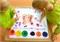 Квадратный лоток Masterkidz ME12401; пример использования со световой панелью, которая приобретается отдельно