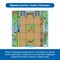 Комплект тематических полей "Городские истории с роботом Ботли" (5 элементов) RB5002