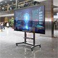 ONKRON стойка для телевизора с кронштейном 50"-100", мобильная, чёрная TS1991 03590