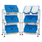 Система хранения для контейнеров с наклоном 3х1 (без контейнеров) - фото 677989