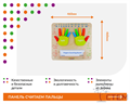 Панель "Считаем пальцы" ME09524