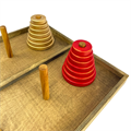 Деревянная игра Ханойские башни Лайт 1898718