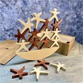 Настольная игра из дерева Акробаты в коробке № 3 S 1899482 - фото 7619162
