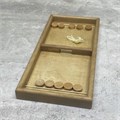 Настольная игра из дерева Вышибалы в пенале M 1900042 - фото 7622532