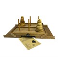 Настольная игра из дерева Башни Ханой M 1900069 - фото 7622740