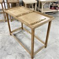 Настольная игра из дерева Вышибалы на 4 игрока с выкручивающимися ногами L 1900087 - фото 7622878