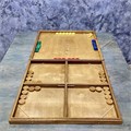 Настольная игра из дерева Эластик и Стрельба по мишени на 4-х игроков L 2 в 1 1902268 - фото 7637107
